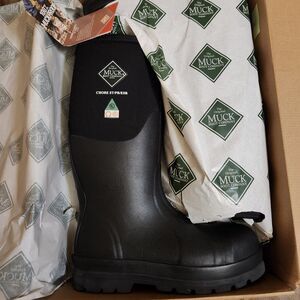 Muck Boot Men’s Work Boots • Size 8 • Steel Toe • Puncture Resistant